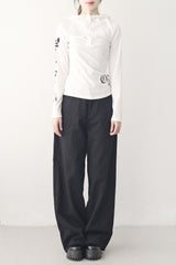 Sienna back buckle wide pants
