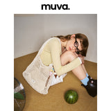 muva. Vacation‑Style Woven Bag for Ladies, 2026 New Canvas Casual Niche‑Original Purse, New Arrival Mar 28