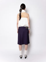 VIVID PLEATS SKIRT (GRAPE)
