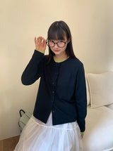 26SS★ [BAONHAUS]ティアフリルカーディガン