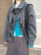 dot corduroy skirt