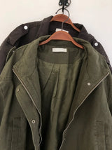 Belted Washed Jacket