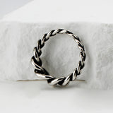 SVR-S616 Enhypen Garden Wear Silver 92.5 Friendship Couple Daily Chain Ring Silver Ring