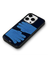 Blue Gloves Epoxy Silver Case