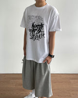Pencil Printed Short Sleeve Tee
