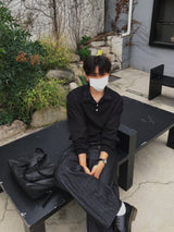 Porta Double Collar Knit 3C