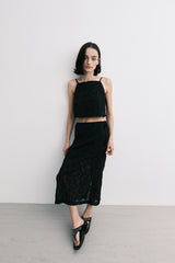rose top (black)