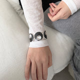 Enamel Layer Oval Bracelet