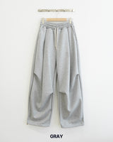 Drop Curved Bonded Sweatpants