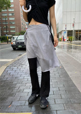 VEIL WRAP SKIRT