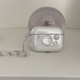 [made]silver water drop airpodcase