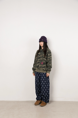 Twister Star Pocket Hoodie Zip-up - Camo    