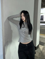 Legend Skin Fit Henley Neck