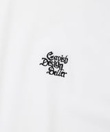 ゴシックセラーEMBロゴ半袖Tシャツ WHITE(CV2EMUT507A)