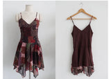 BOHEMIAN PATCHWORK FAIRY DRESS