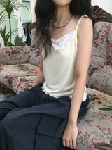 Color Ribbed Sleeveless Top