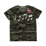 MUSIC NOTE TEE (CAMO KHAKI)