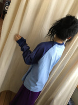 [unisex] Clove Over Fit Raglan Long Sleeve Tee