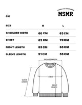 Gradient Dyed Logo Sweatshirt Orange