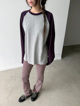 coloration raglan T 