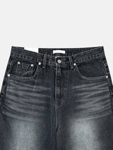 ベスブラックワイドデニムパンツ