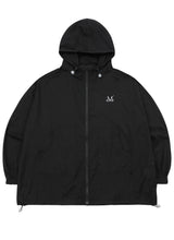 LENUA SEE-THROUGH TWO WAY WINDBREAKER (2Color)