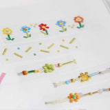 ストリングビーズ クリアテープ / ガーデン