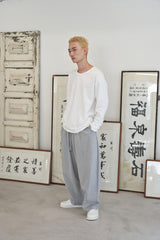 HEAVY-TERRY BALLOON SWEAT PANTS (Gray)