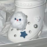 [made]fluffy monster shoes charm set 