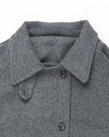 【limited price】HIGHNECK HALF COAT 