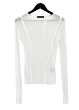 Outsole see-through long-sleeve tee