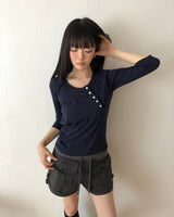 ワイプンシャーリング7スリーブTシャツ