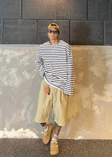 スティーブダンガラボートネックTシャツ 4COLOR