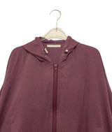 Quanta Check Loose-Fit Semi Crop Wind Jacket
