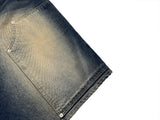 Enta Double Knee Bermuda Denim