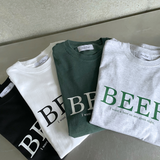 OneDropビールロゴロングtシャツ