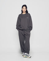 25FW ベーシックロゴナッピングズリーパンツ チャコール