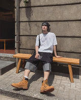 フルーヴベーシッククロップショートスリーブTシャツ
