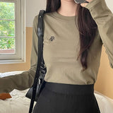 スティッチロゴベーシックロングスリーブTシャツ
