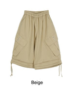 Lot Eyelet Cargo Bermuda Pants