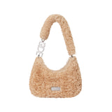 13DE MARZO Doozoo Fuzzy Underarm Bag