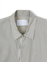 Log Curved Nylon Jacket