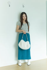 2way puppy bag white