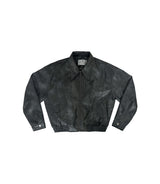 Newalrin emblem washing leather Jumper