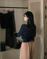 [MADE] Even, see-through long-sleeved cardigan