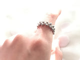Silver ball check ring