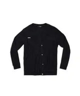 GOTHIC BUTTON CARDIGAN (BLACK)