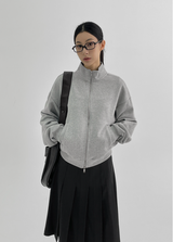 [MADE] Dickyden High Neck Zip-up