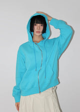 CURVE ZIP-UP HOODIE