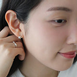 Twinkle chubby star earring(Matte)